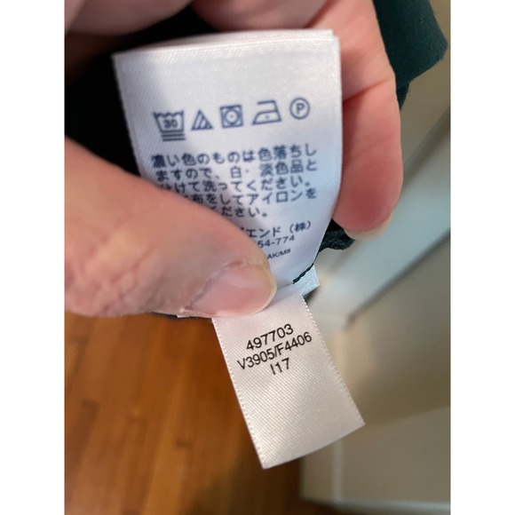 Lands' End Sleeveless Dress Green Scuba Knit Sz 10 Pockets - Picture 6 of 7